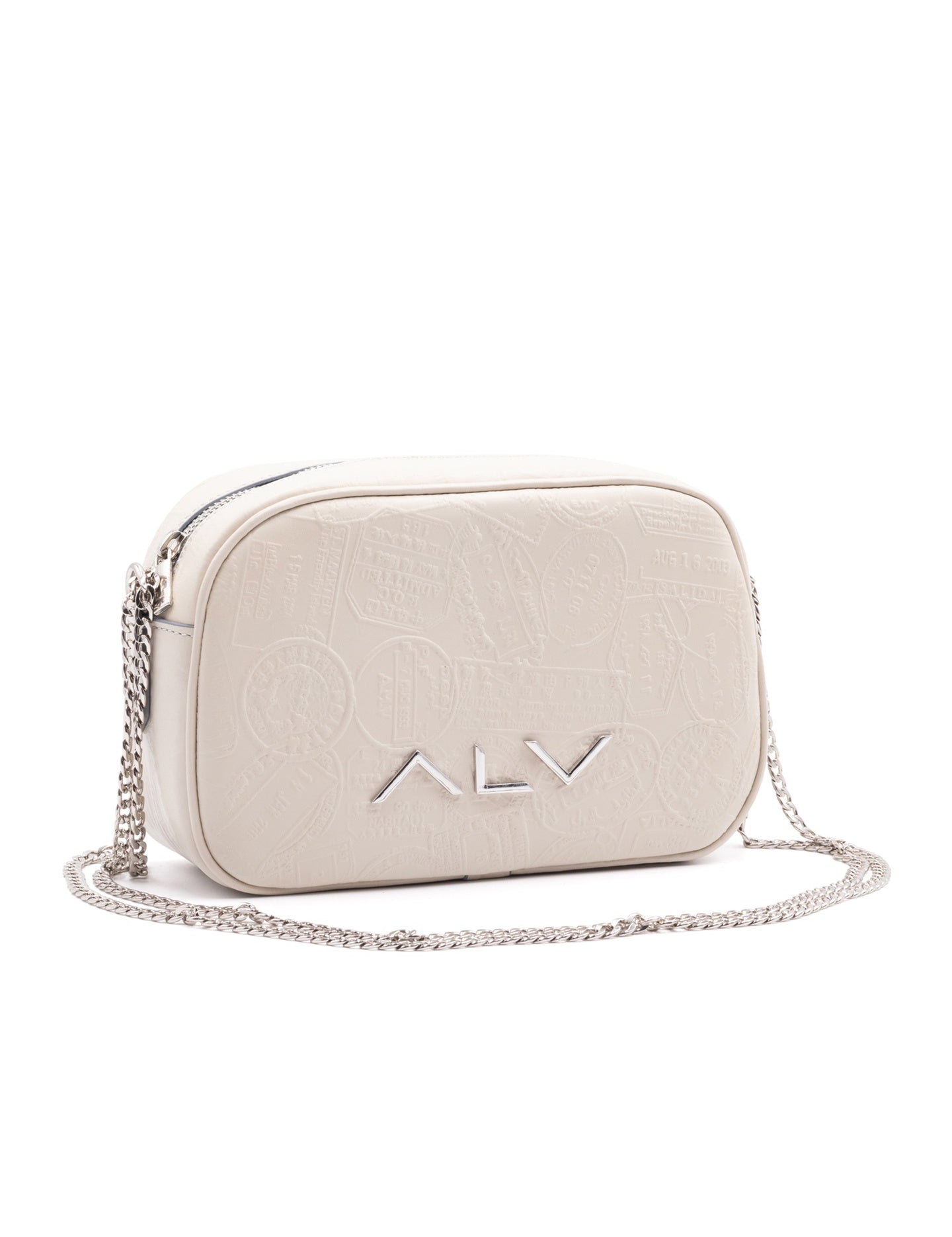 ALV Damen-Schultertasche – Creme