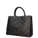 Borsa a spalla CUSTO - Nero