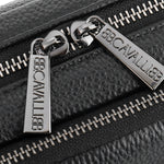 Borsa a Mano in Vera Pelle Nero