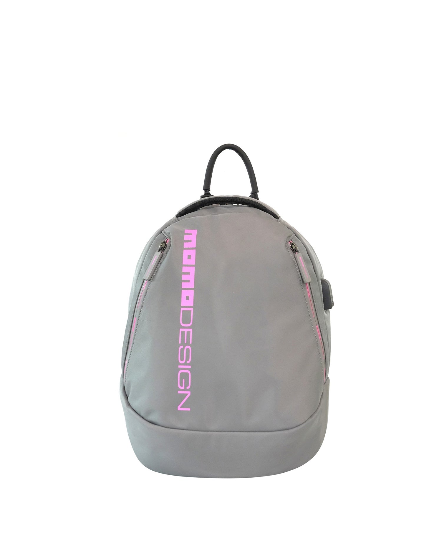 Zaino in Polyurethane Grigio