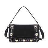 Borsa a Tracolla in Pelle Vegana Nero