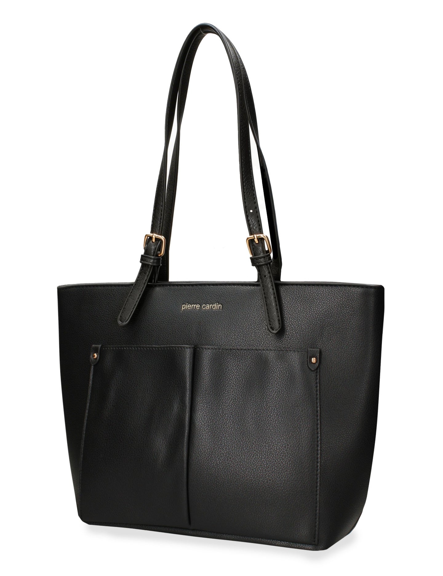 Borsa a Spalla in Pelle Vegana Nero