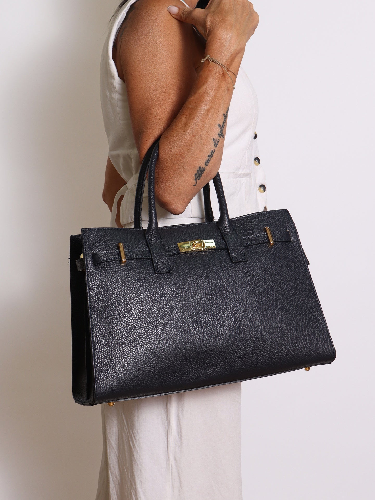Borsa a mano 81008 | Blu scuro - Secretrend