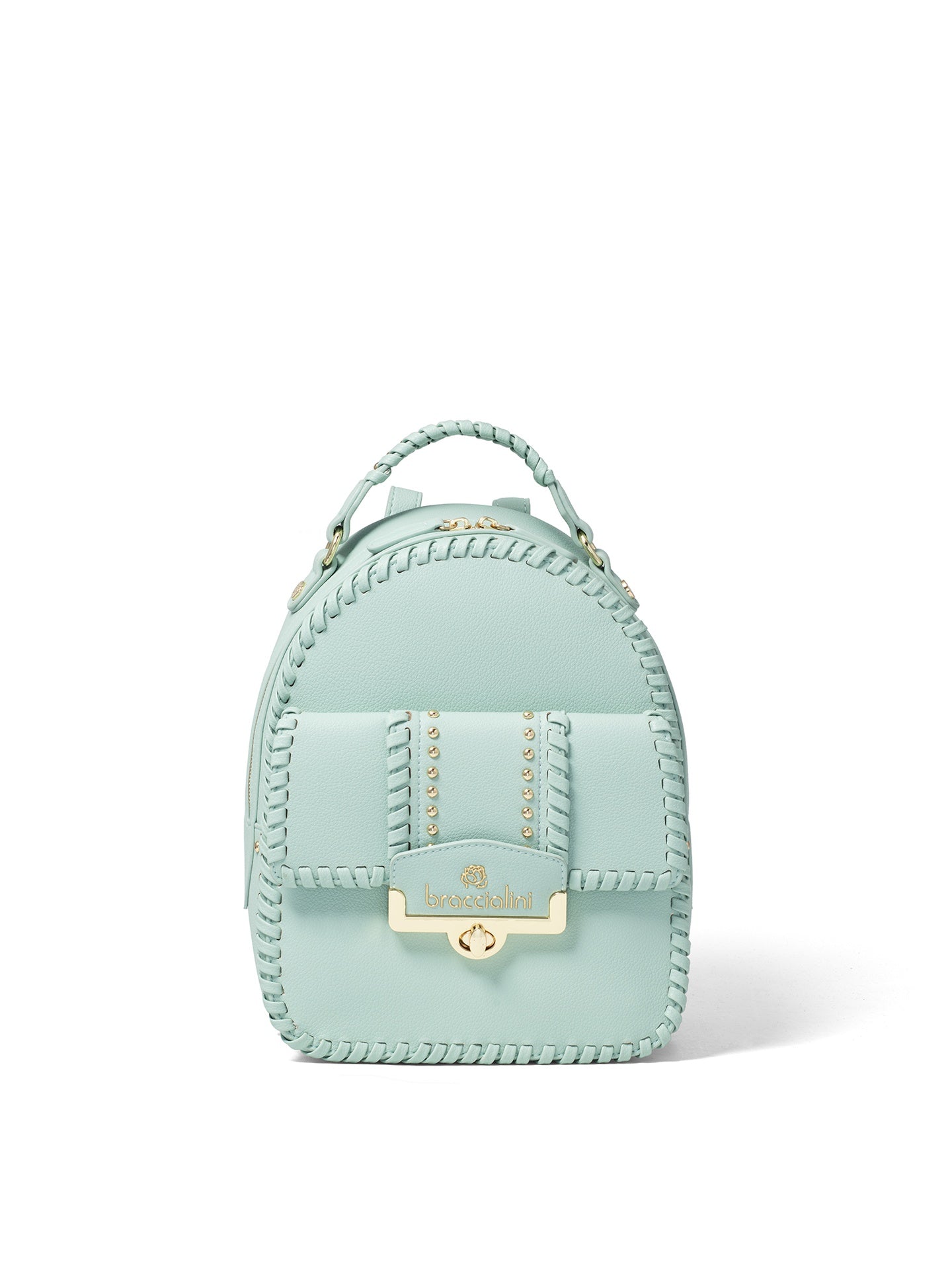 Zaino da Donna in Pelle Vegana Celeste Braccialini
