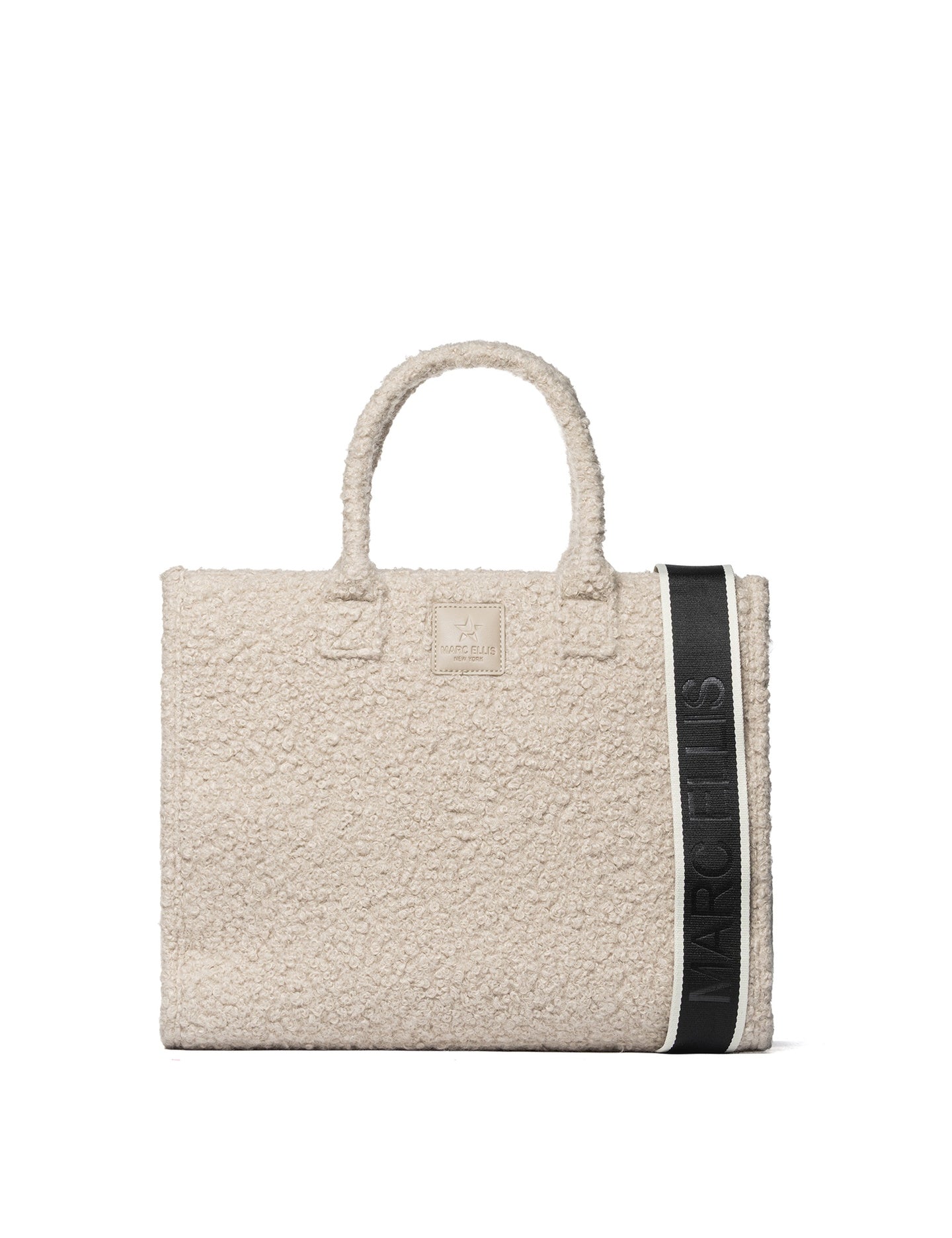 Buby Curl L Borsa a spalla | Taupe | Marc Ellis