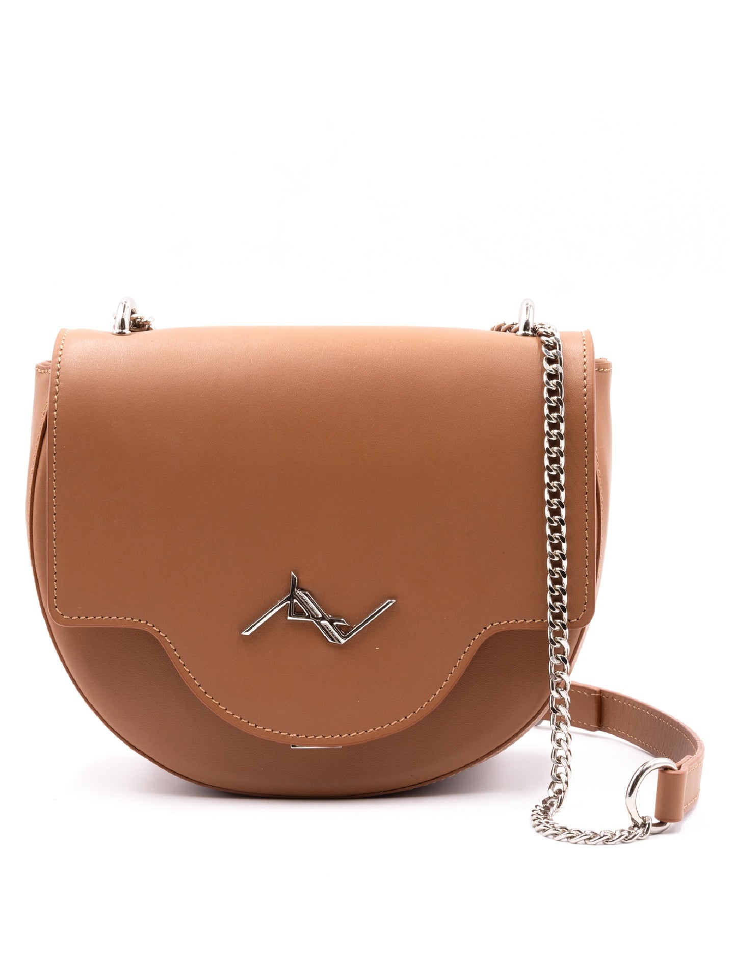 Borsa A Tracolla da donna ALV - Cuoio