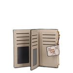 Portafoglio in Pelle Vegana Beige