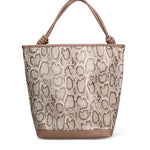 Borsa a Mano in Pelle Vegana Grigio Pierre Cardin