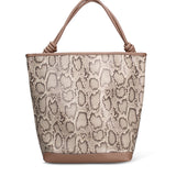 Borsa a Mano in Pelle Vegana Grigio Pierre Cardin