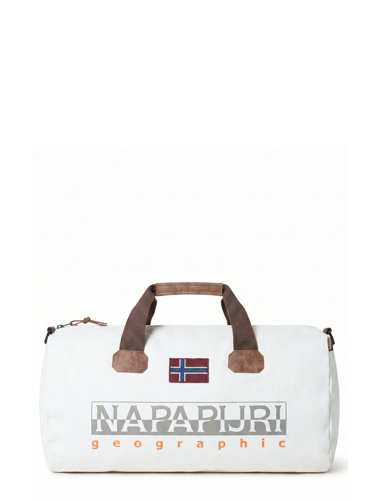Borsa a spalla in Cotone Beige Napapijri