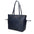 Borsa Shopper in Pelle Vegana Blu Pierre Cardin