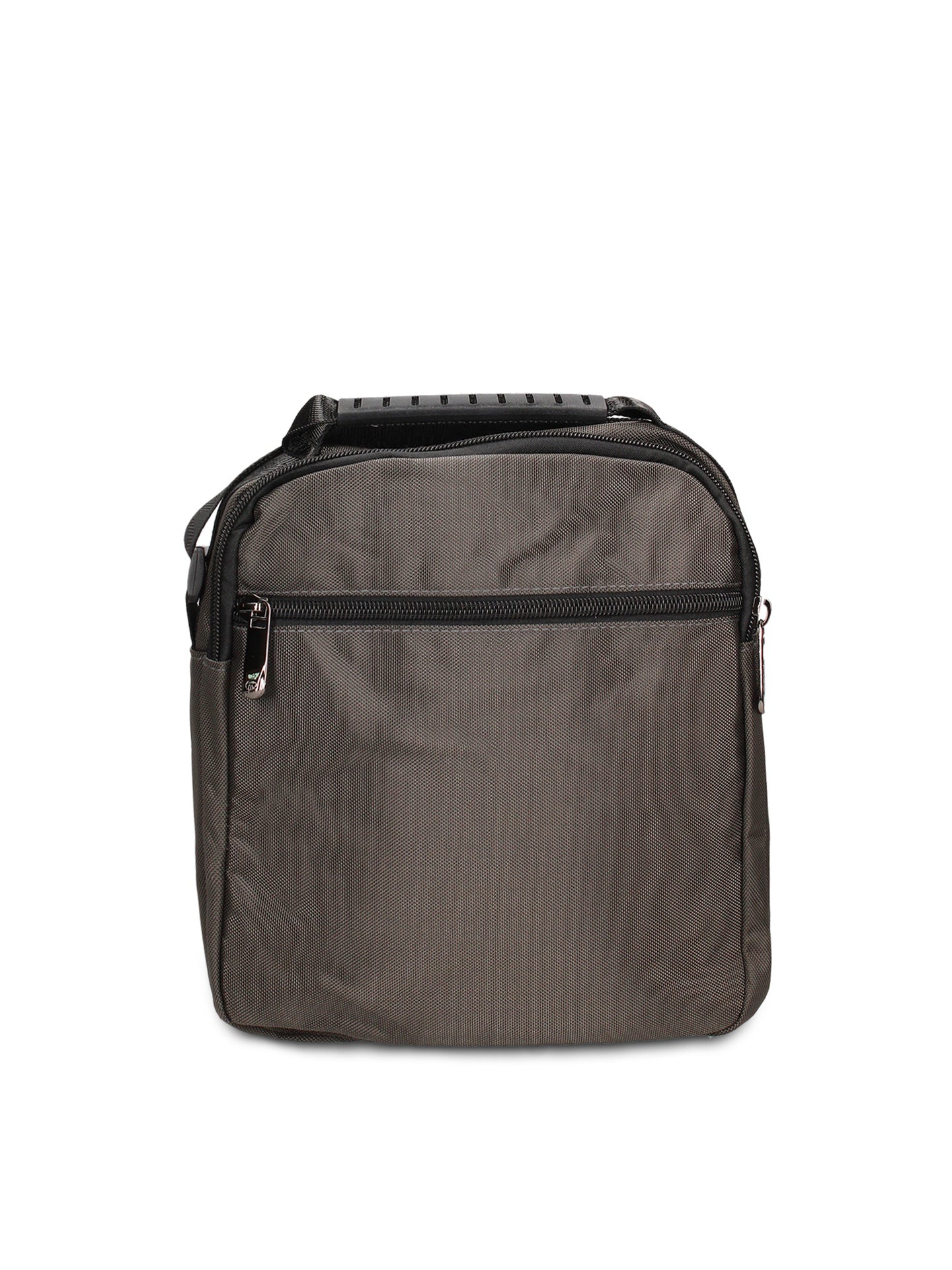 Borsa a Tracolla in 100% Pu Vegan Leather Grigio