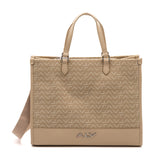 Borsa Shopper da donna ALV - Bianco