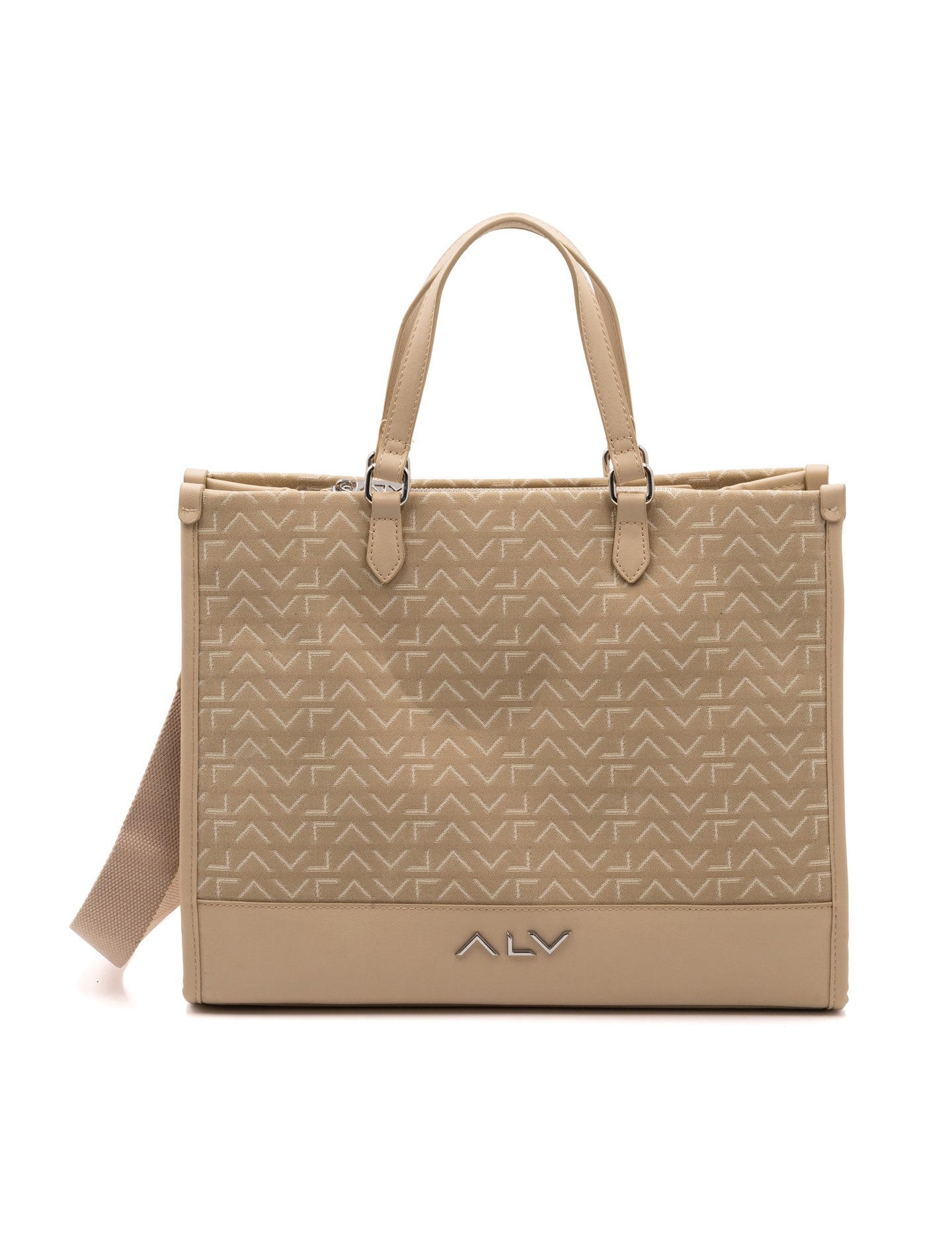 Borsa Shopper da donna ALV - Bianco