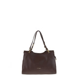 Borsa a Spalla in Vera Pelle Testa di Moro Pierre Cardin