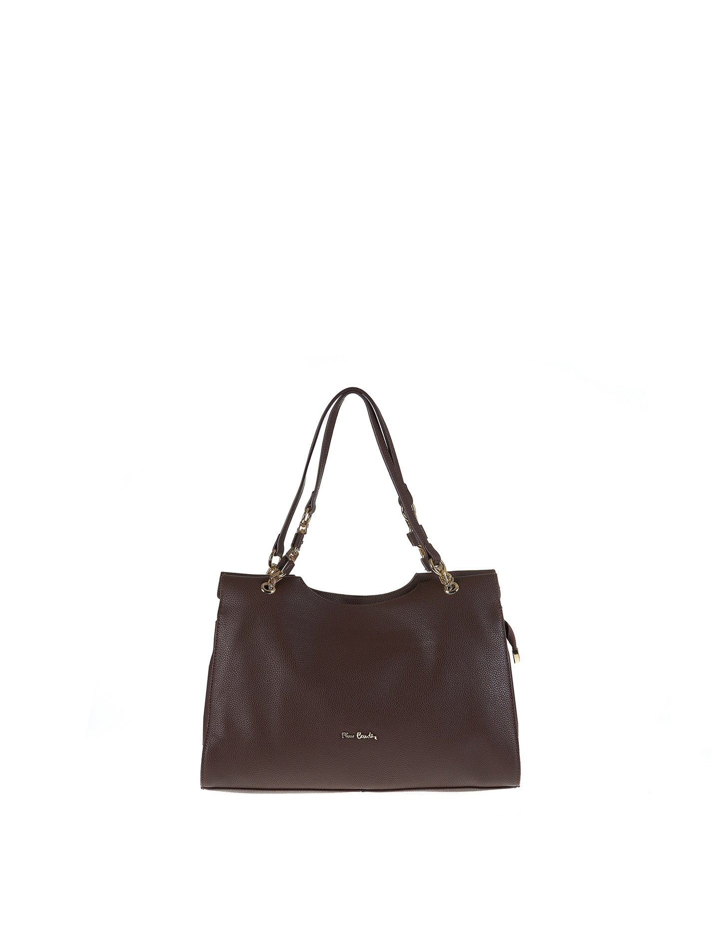 Borsa a Spalla in Vera Pelle Testa di Moro Pierre Cardin