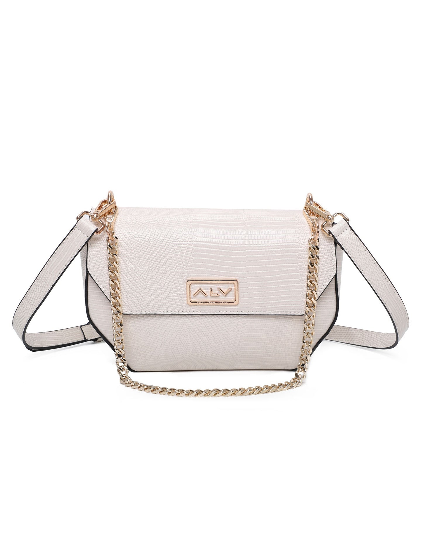 Borsa A Tracolla da donna ALV - Bianco