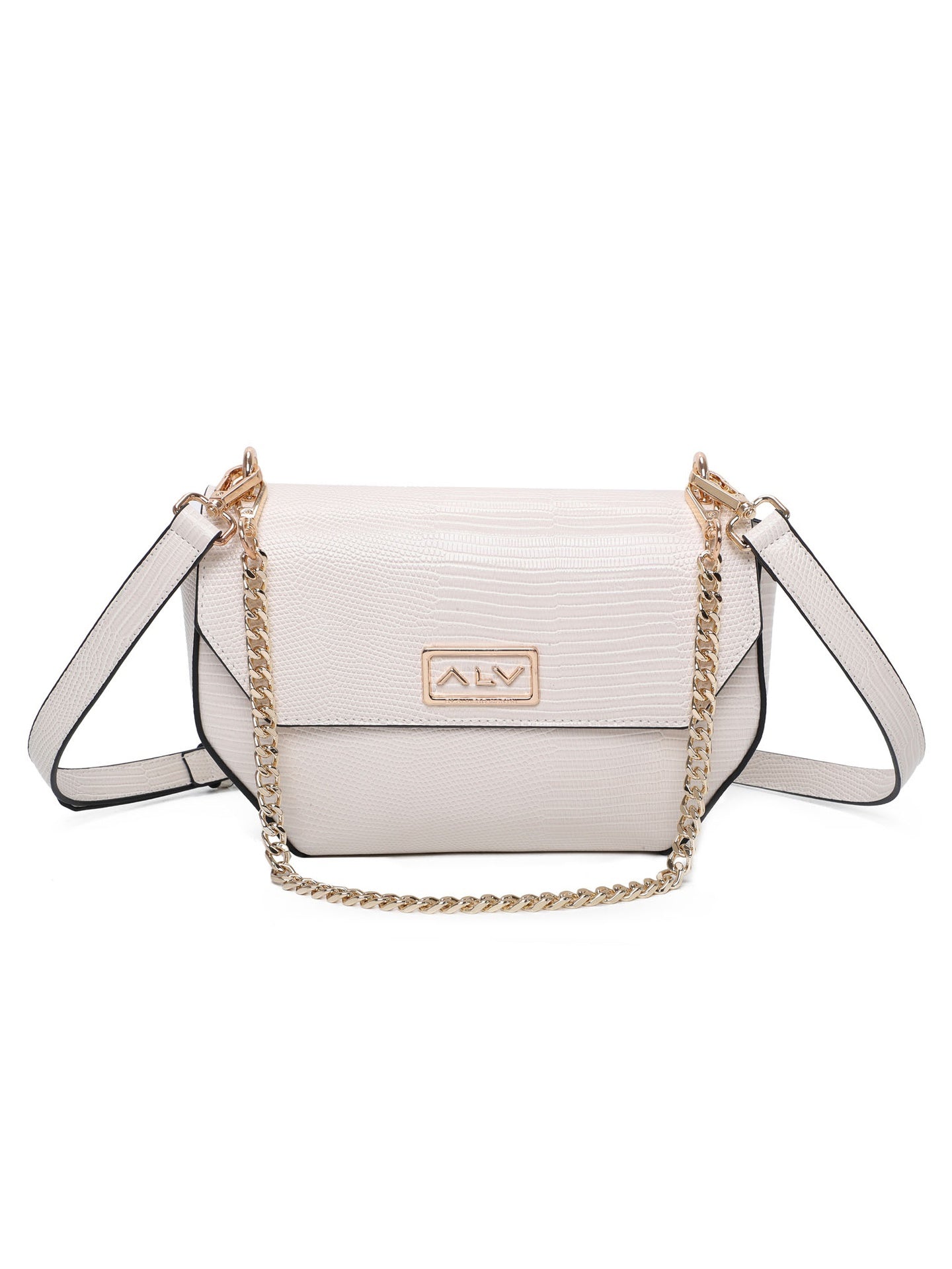 Borsa A Tracolla da donna ALV - Bianco