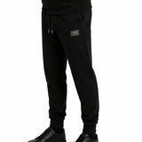 Pantaloni in Cotone Nero