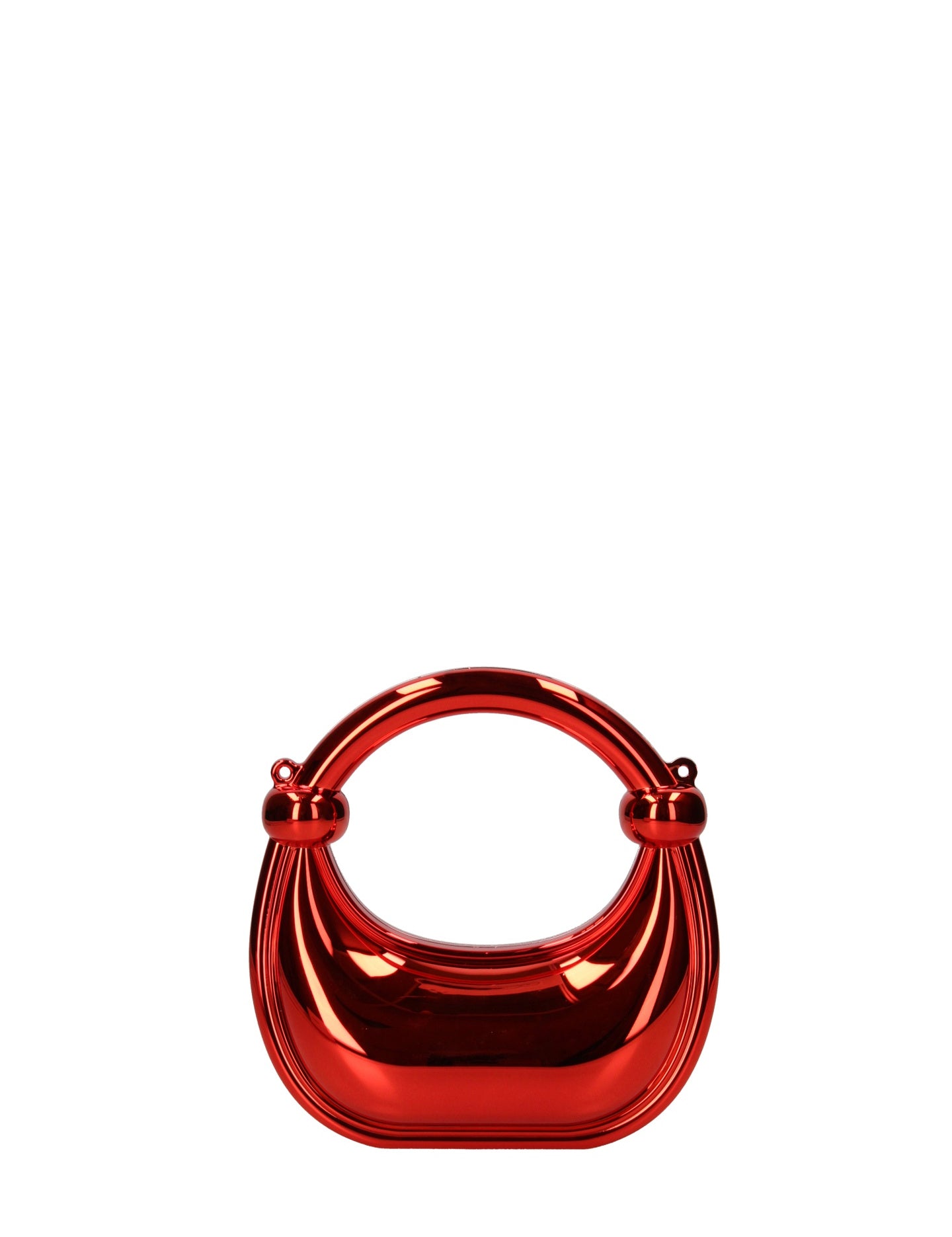 Borsa a Tracolla in Pvc Rosso Chiara Ferretti