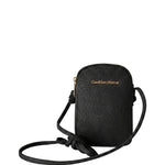 Borsa a tracolla in Pelle Vegana Nero GianMarco Venturi