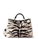 Borsa a Mano in Poliestere Beige Braccialini