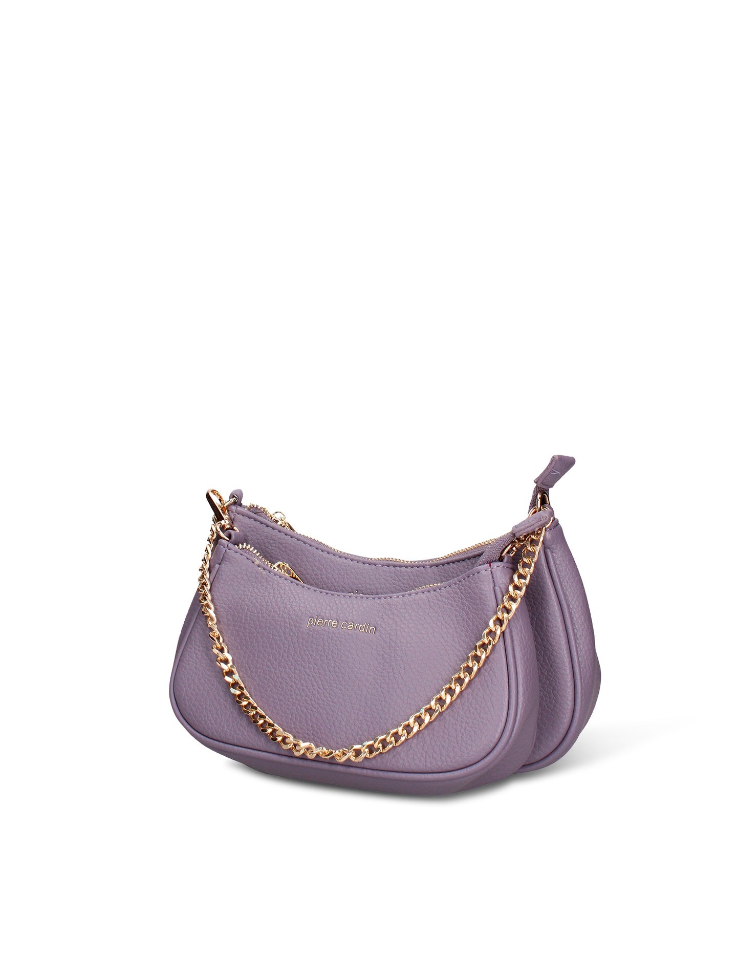Borsa a Tracolla in Pelle Vegana Lilla