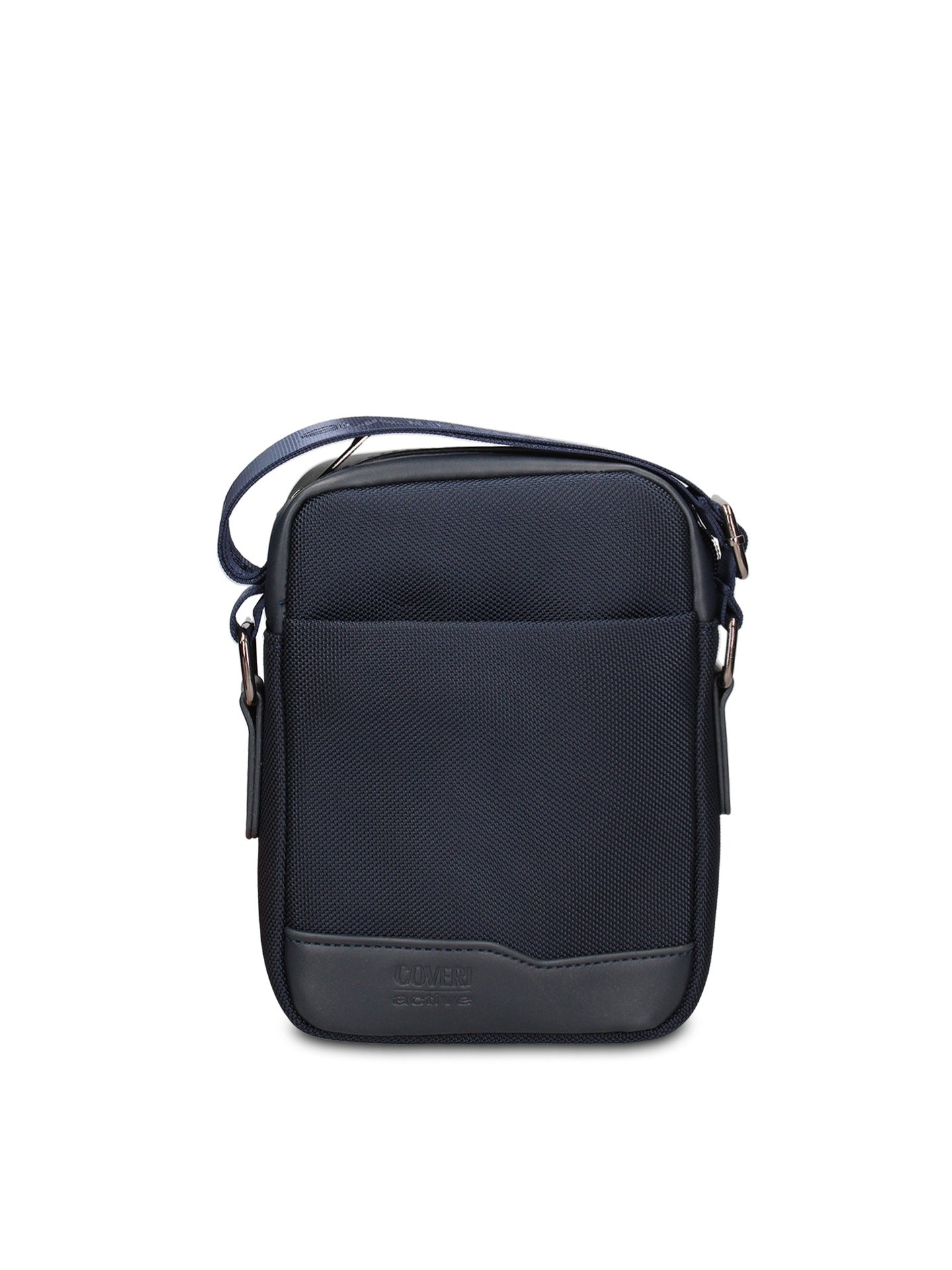 Borsa a Tracolla in 100% Pu Vegan Leather Blu