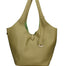 Borsa a Mano in Vera Pelle Verde Chiara Ferretti
