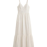 Vestito in Viscosa Bianco