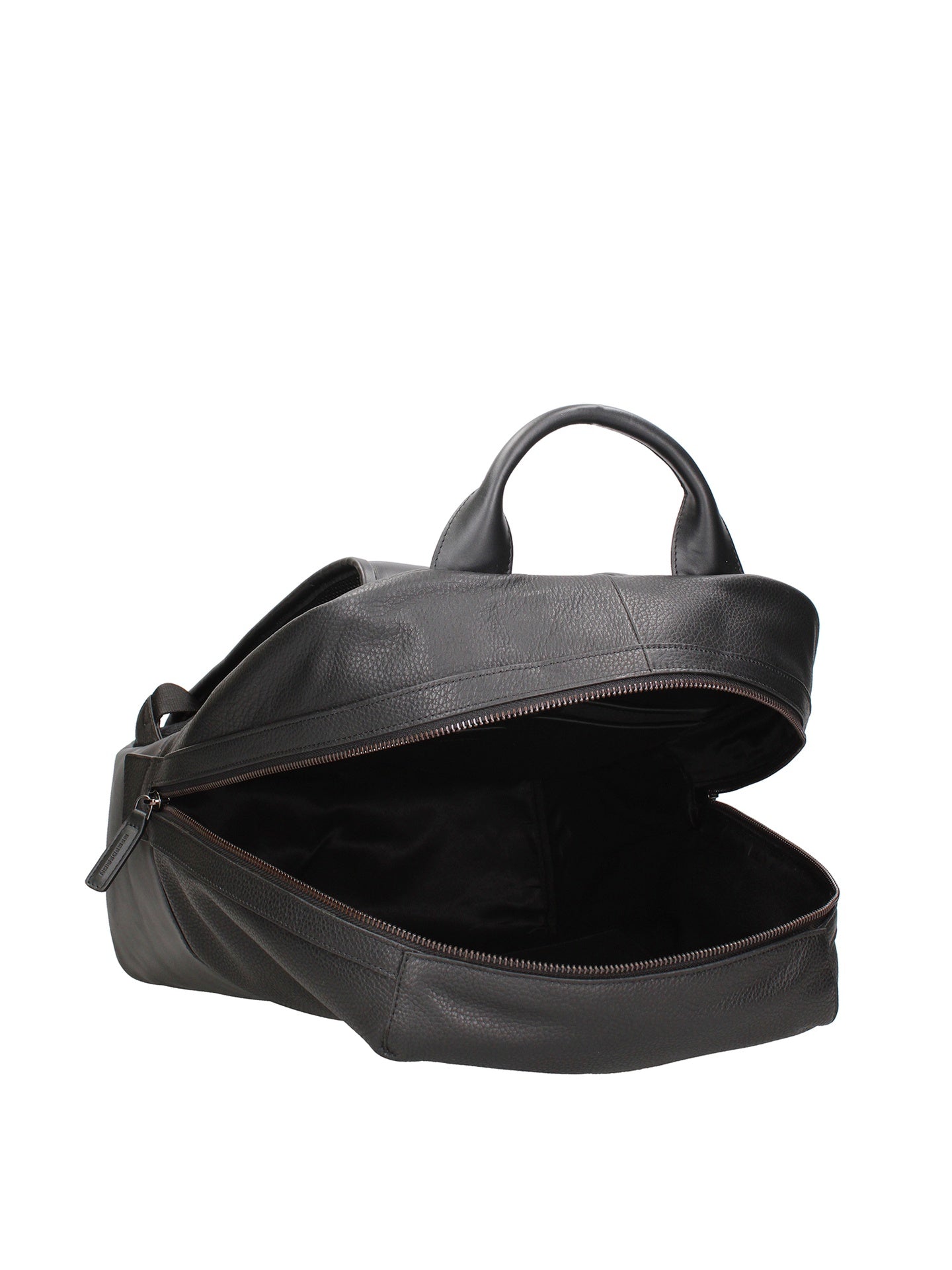 Zaino in Vera Pelle Nero
