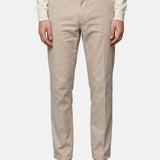 Jeans in Fibra Naturale Beige Navigare