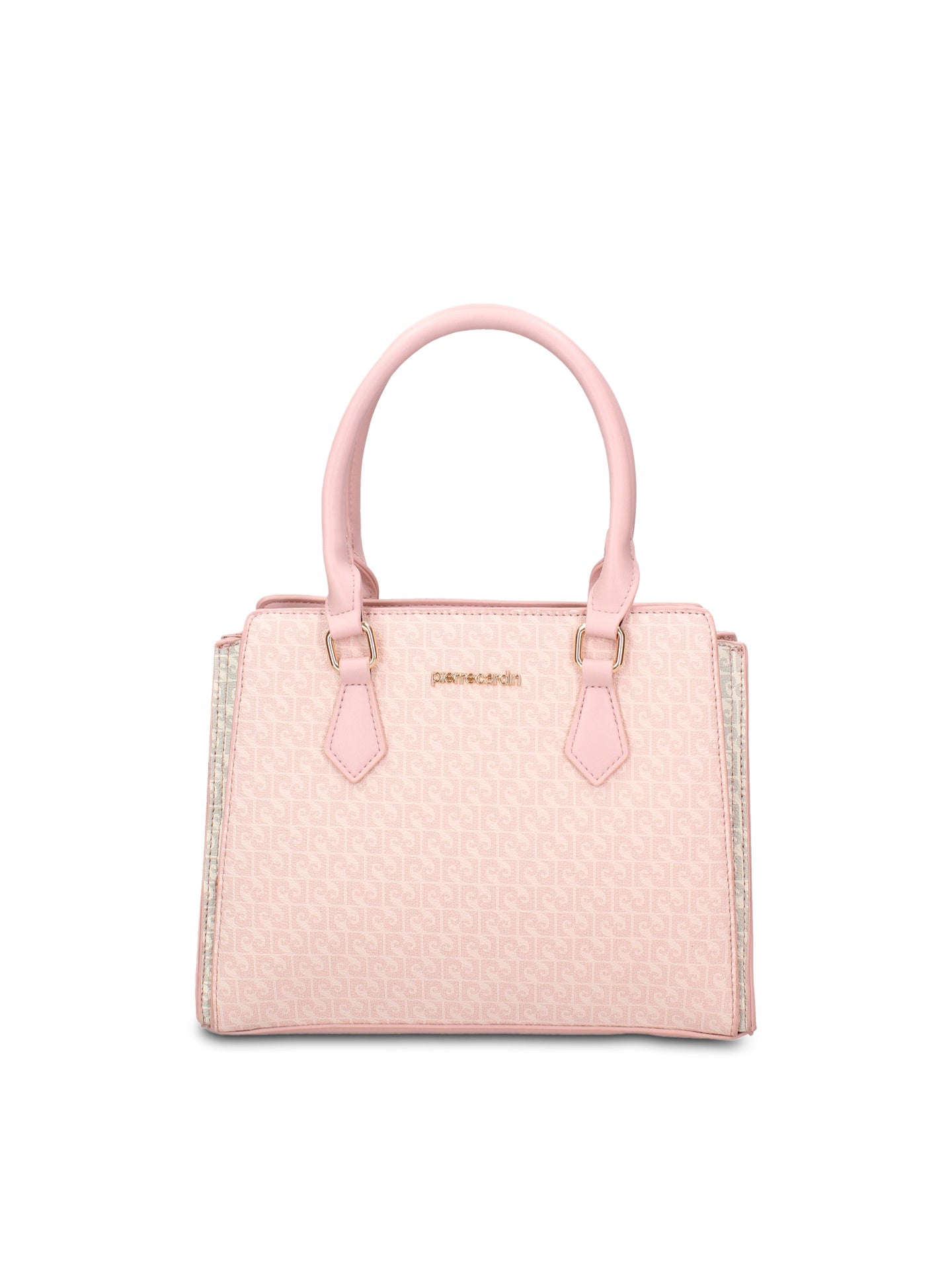 Borsa a Mano in Pelle Vegana Rosa Pierre Cardin