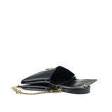 Borsa a Spalla in Vera Pelle Nero