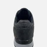 Sneakers platform in Pelle Vegana Nero