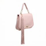 Borsa a Mano in Polyurethane Rosa