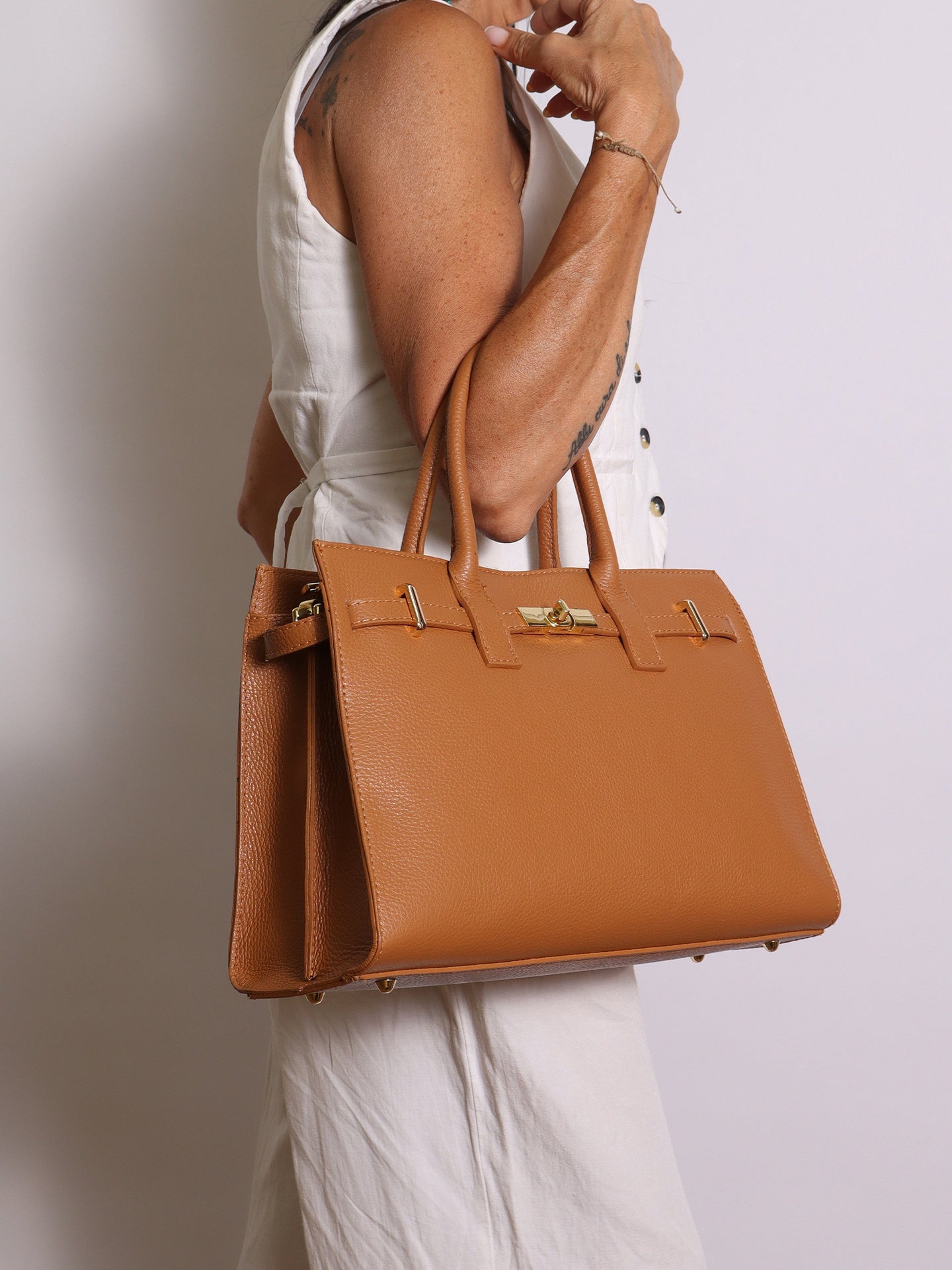 Borsa a mano 81008 | Cuoio - Secretrend
