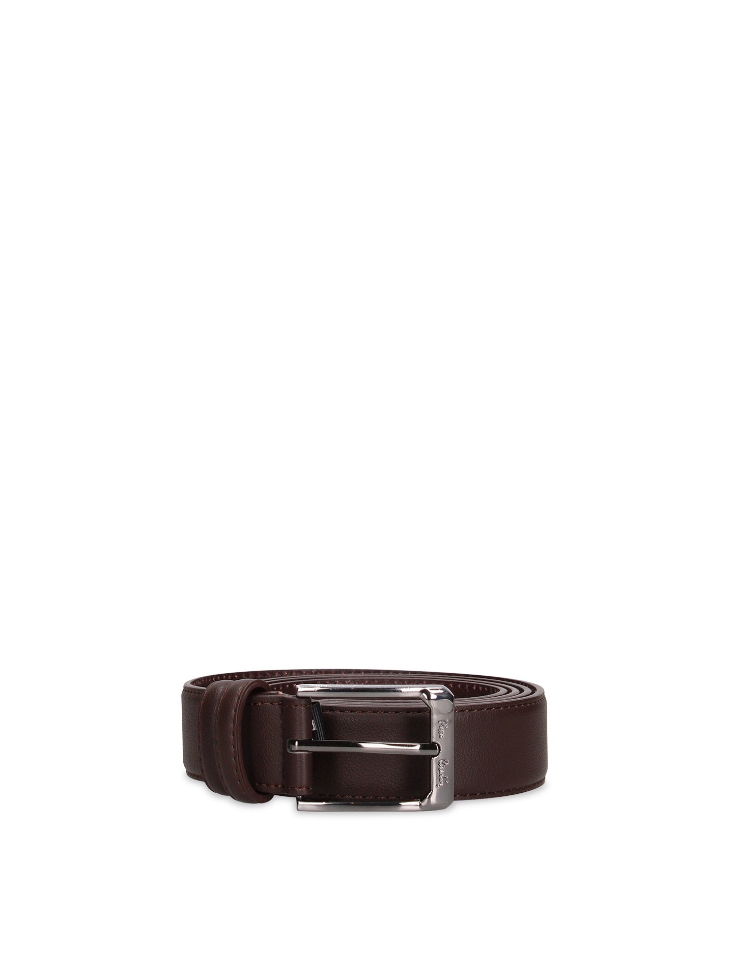 Cintura in Pelle Vegana Testa di Moro Pierre Cardin