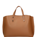 Borsa a Mano in Ruga Leather Cognac