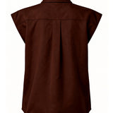 Camicia Donna in Cotone T.moro