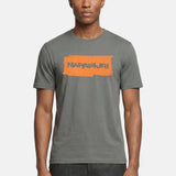 T-shirt in Cotone Verde Napapijri