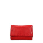 Portafoglio in Vera Pelle Rosso