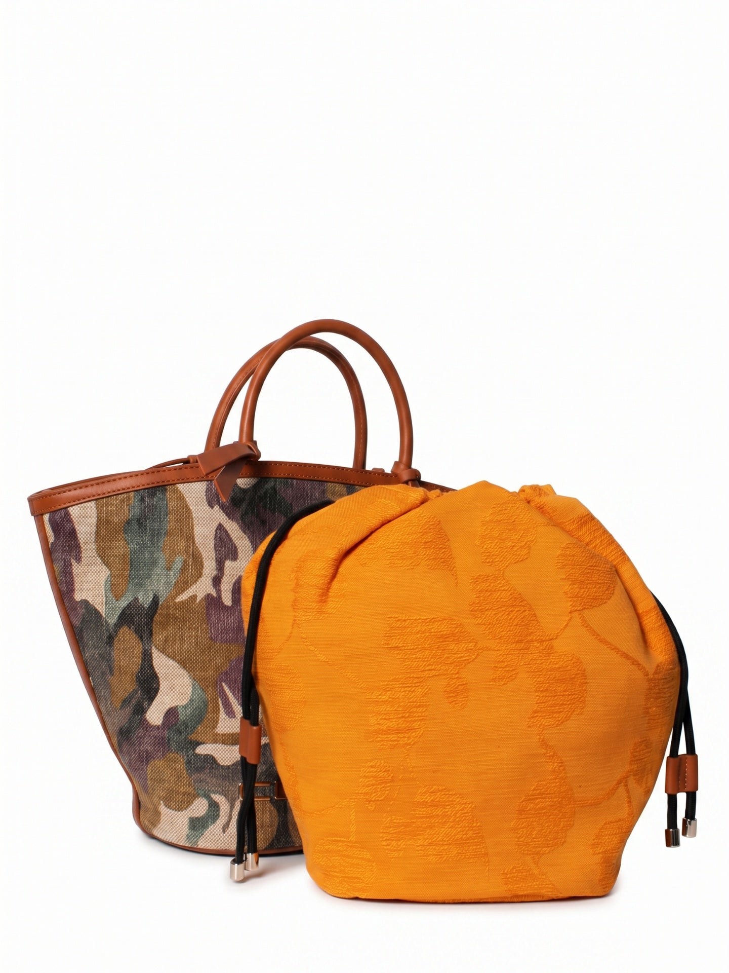 Borsa a Mano in Pelle Vegana Verde Militare