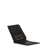 Portafoglio in Vera Pelle Nero