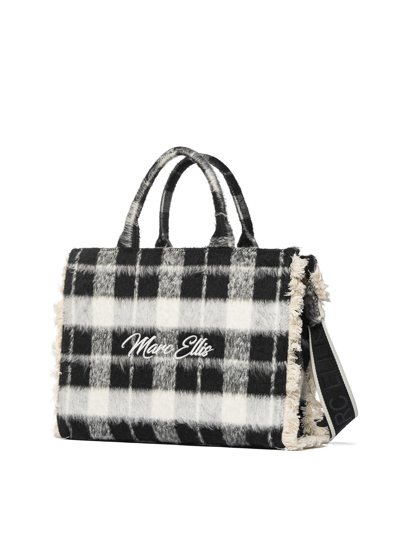 Buby Check L Borsa a spalla | Nero