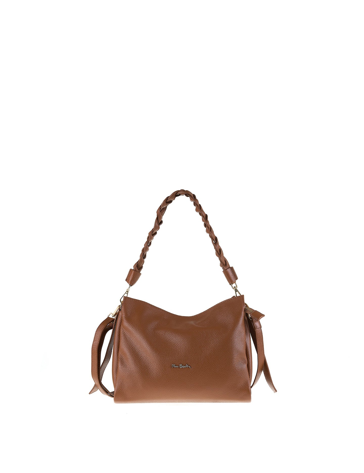 Borsa a Spalla in Vera Pelle Cuoio Pierre Cardin