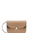 Borsa a Tracolla in Pelle Stampa Ostrich Taupe Furla