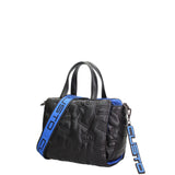 Borsa a mano CUSTO - Nero e Blu