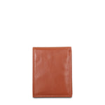 Portafoglio in Vera Pelle Cognac