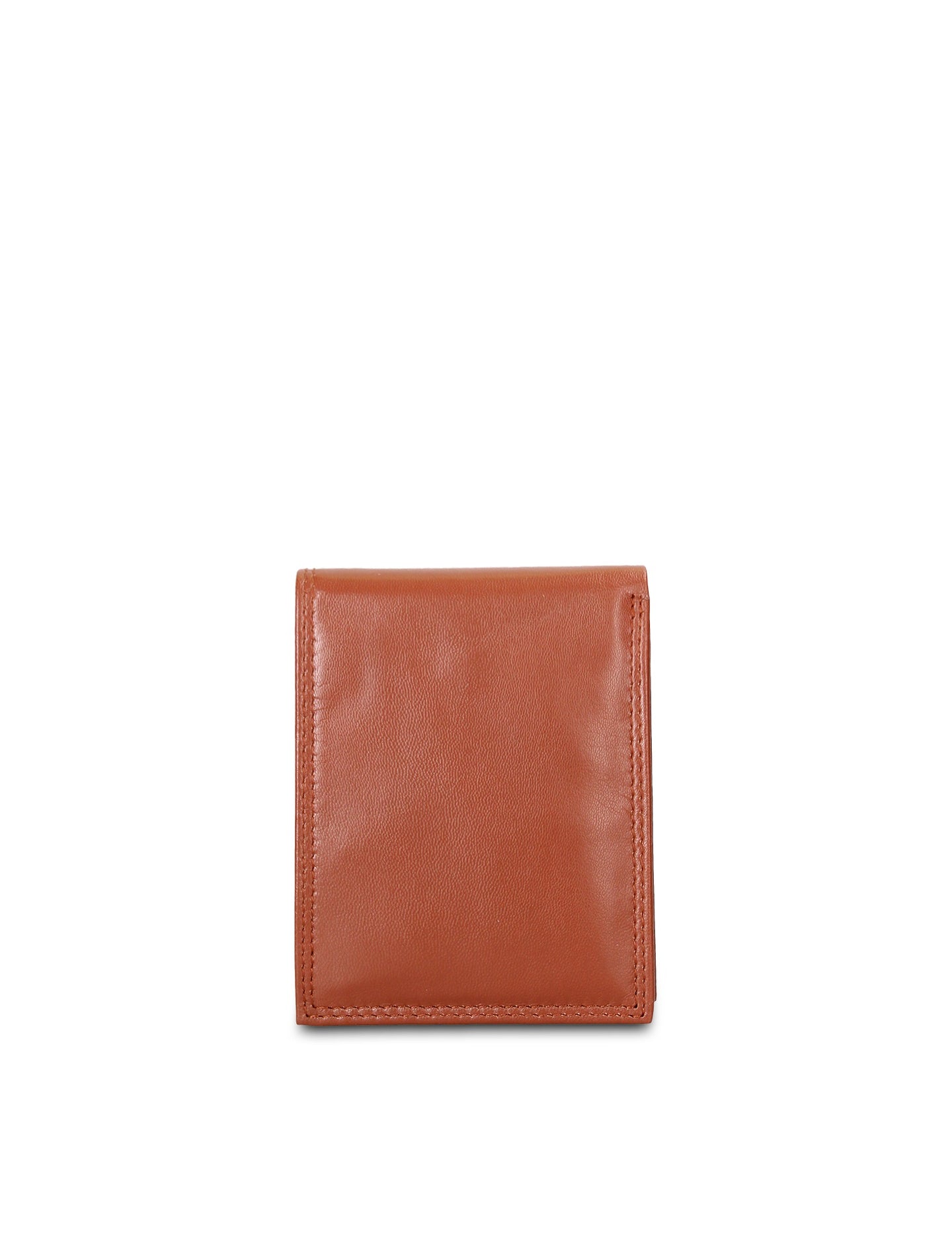 Portafoglio in Vera Pelle Cognac